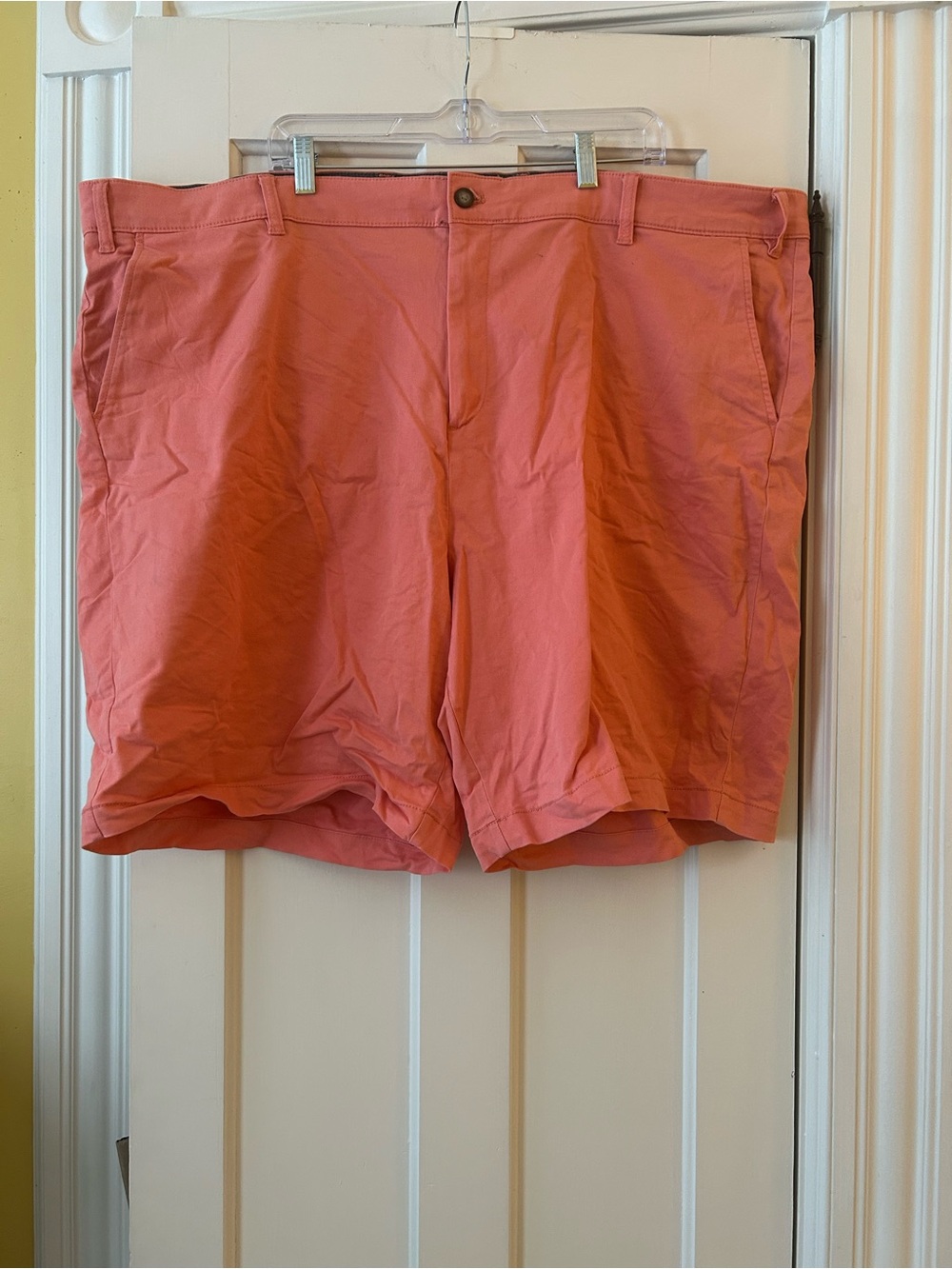 Nautica Coral-Orange Chino Shorts